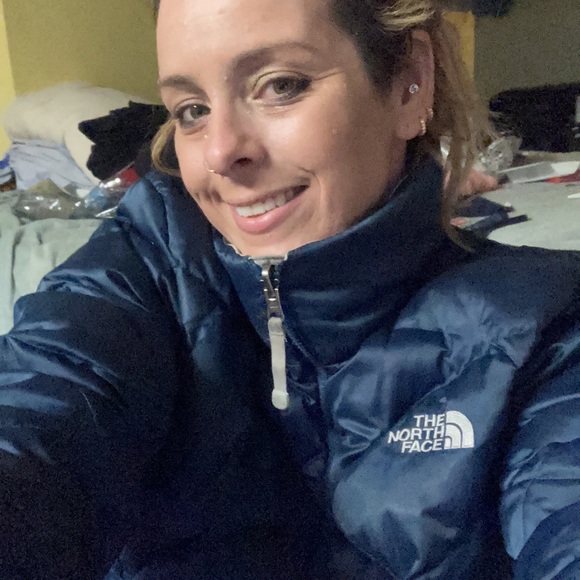 Down north face jacket